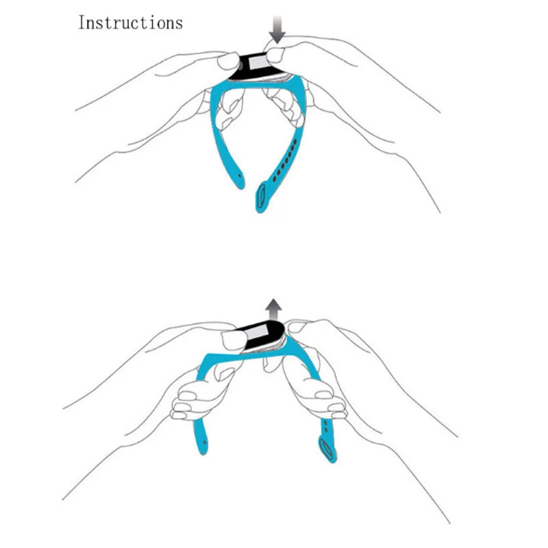 

Hot Silicone Bracelet Strap For Xiaomi Mi Band 4 Wristband For MiBand 4 3 Bracelets Wrist strap For MIi Watchband M3 M4