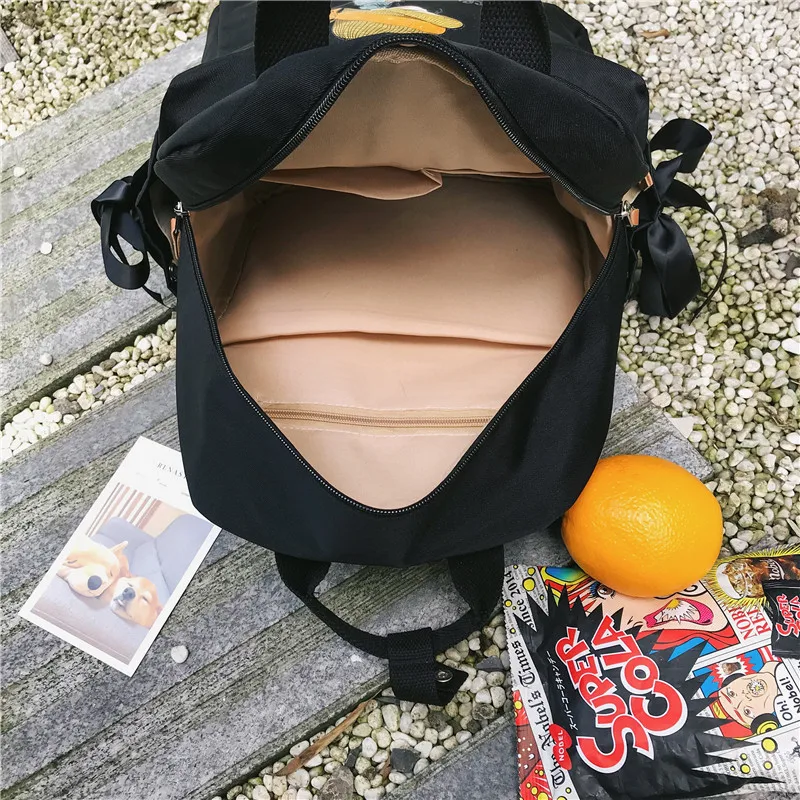 

Female Cartoon School Bags For Teenage Girls 2020 Nylon Travel Backpack Women Mochilas Sac A Dos Ladies Laptop Men Bag Pack