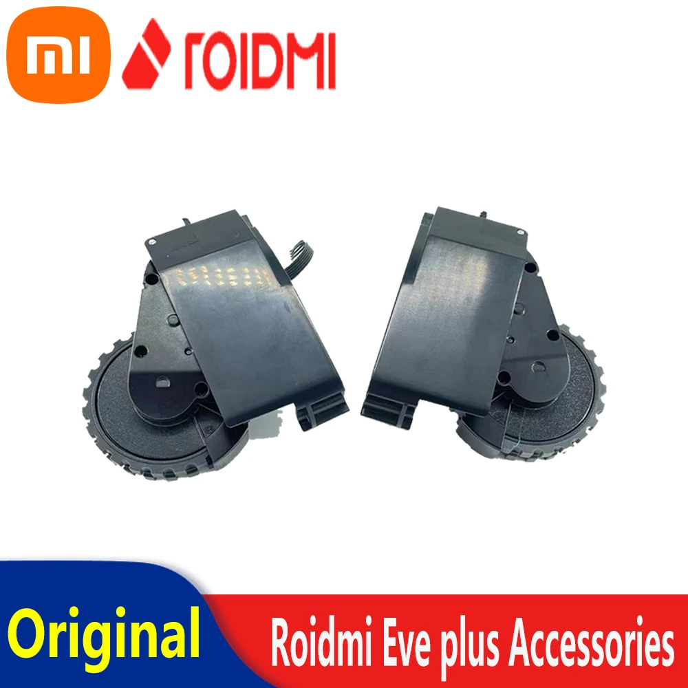 For XiaoMi Roidmi Eve Plus Original Accessories Left and Right Driving Wheels Walking Wheels Suitable For Replacement