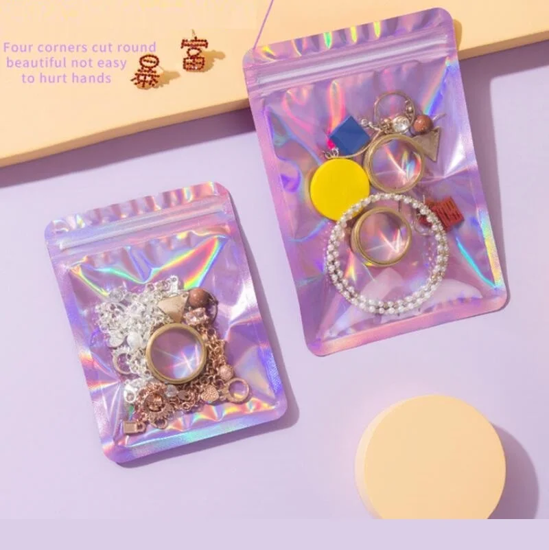 100 шт. маленькие розовые Ювелирные серьги из алюминиевой фольги - купить по