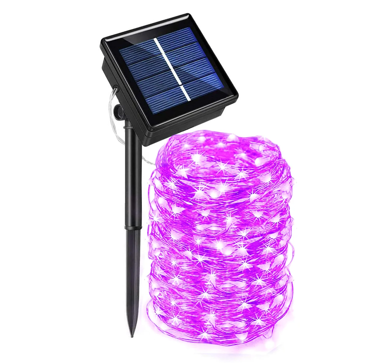 

20M 30M led solar christmas tree lights Holiday Lighting Solar led String Lights Outdoor wholesale For Christmas Decoration lamp