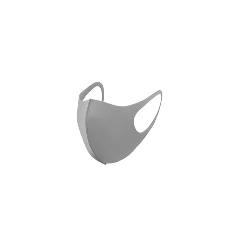 adult gray mask Пылезащитная маска, противотуманная дымка, PM2.5, мягкая маска из губки, предотвращающая пыльцу, для взрослых и детей, многоразовая, на заказ, фабричное направление - Цвет: adult gray mask