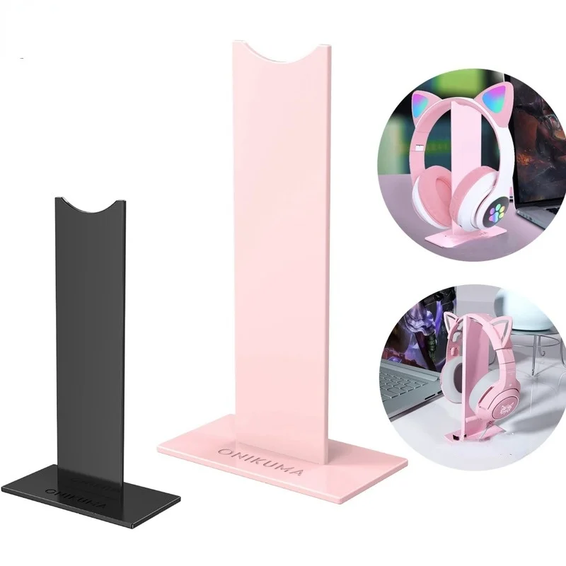 

Подставка для беспроводных наушников с розовым котом