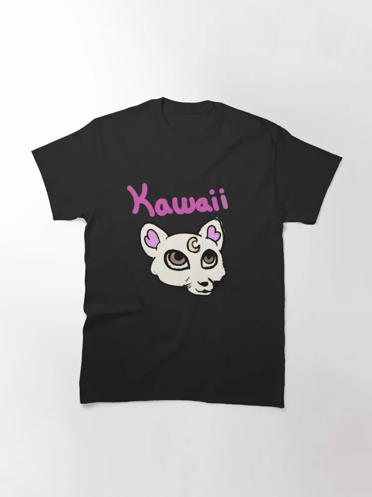 

Tops T Shirt Women Kawaii Cat Classic T-Shirt
