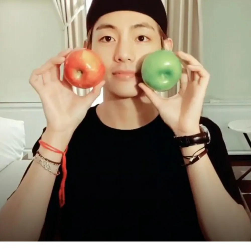 KPOP браслет Kim Tae Hyung V в том же стиле модный подарок одноцветное кольцо маленькие