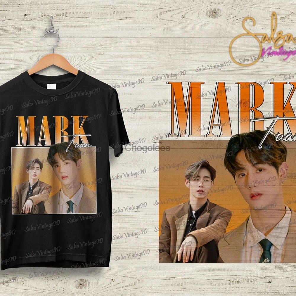 Винтажная Ретро футболка GOT7 Mark Tuan 90-х годов подарок на день рождения s - купить по
