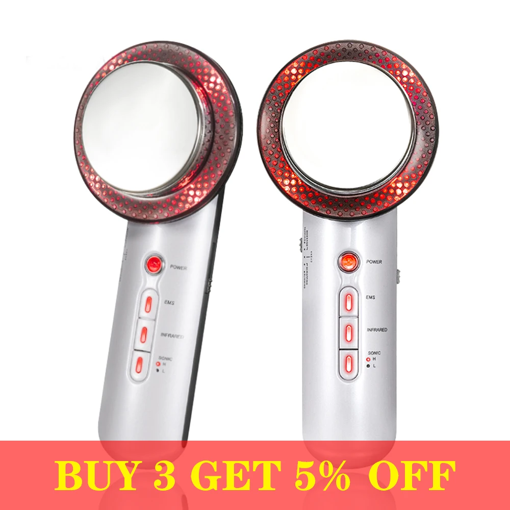 Ультразвуковая кавитация EMS массажер для похудения потеря веса Антицеллюлитный