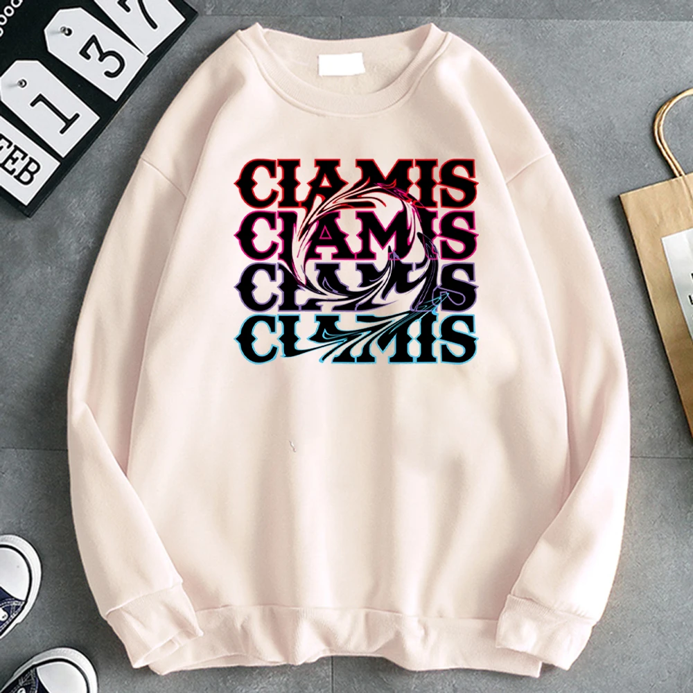 

Clamis Print Sweatshirts Woman Autumn Retro Clothes Vogue Comfortable Loose Hoodie Vogue Harajuku Female Hoodies