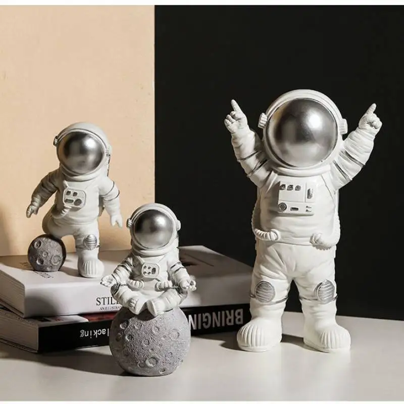 

Креативная статуя астронавта космонавта, автомобильный декор, художественные изделия, статуэтка, абстрактная скульптура, для дома, офиса, н...