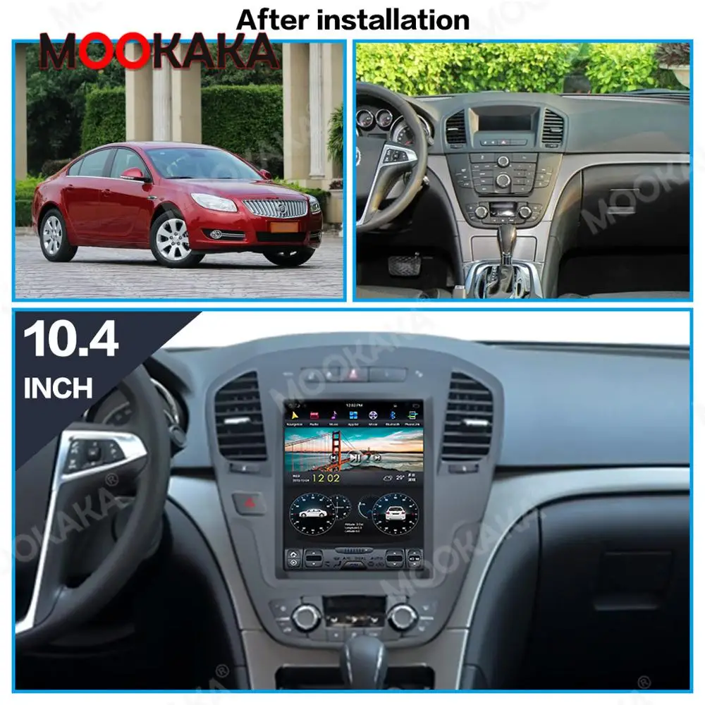 

For Buick Old Regal 2008 2009 2010-2013 Android 9.0 Car Radio Stereo Receiver Autoradio Multimedia Player GPS Navi Head Unit