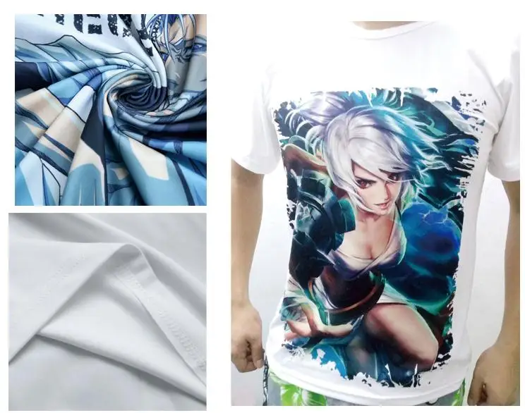 Футболка с коротким рукавом для детей и взрослых косплея |