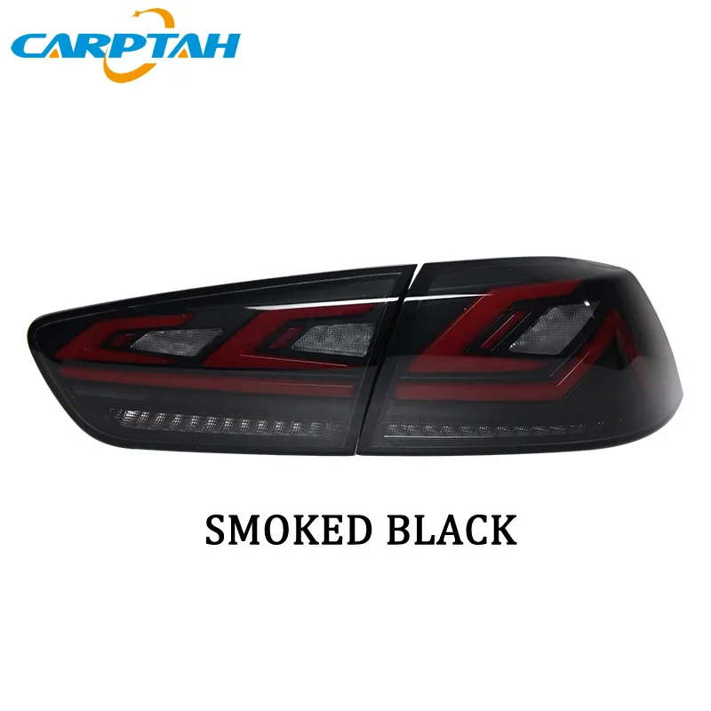 Купить Автостайлинг, задний фонарь S, задний фонарь для Mitsubishi Lancer 10 EVO X, задний фонарь DRL, динамический сигнал поворота, задний и стоп-сигнал, светоди...