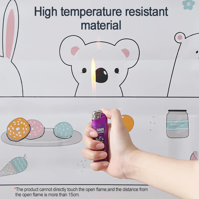 1 шт. кухонные маслостойкие настенные наклейки самоклеющиеся алюминиевая фольга