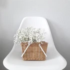 Милая летняя Корзина для пикника, плетеная корзина из натурального ротанга для пикника, многофункциональная коробка для хранения