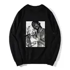 Мужская толстовка с капюшоном Marilyn Monroe 2Pac, Тупак Шакур, свитшот, уличная одежда в стиле Харадзюку
