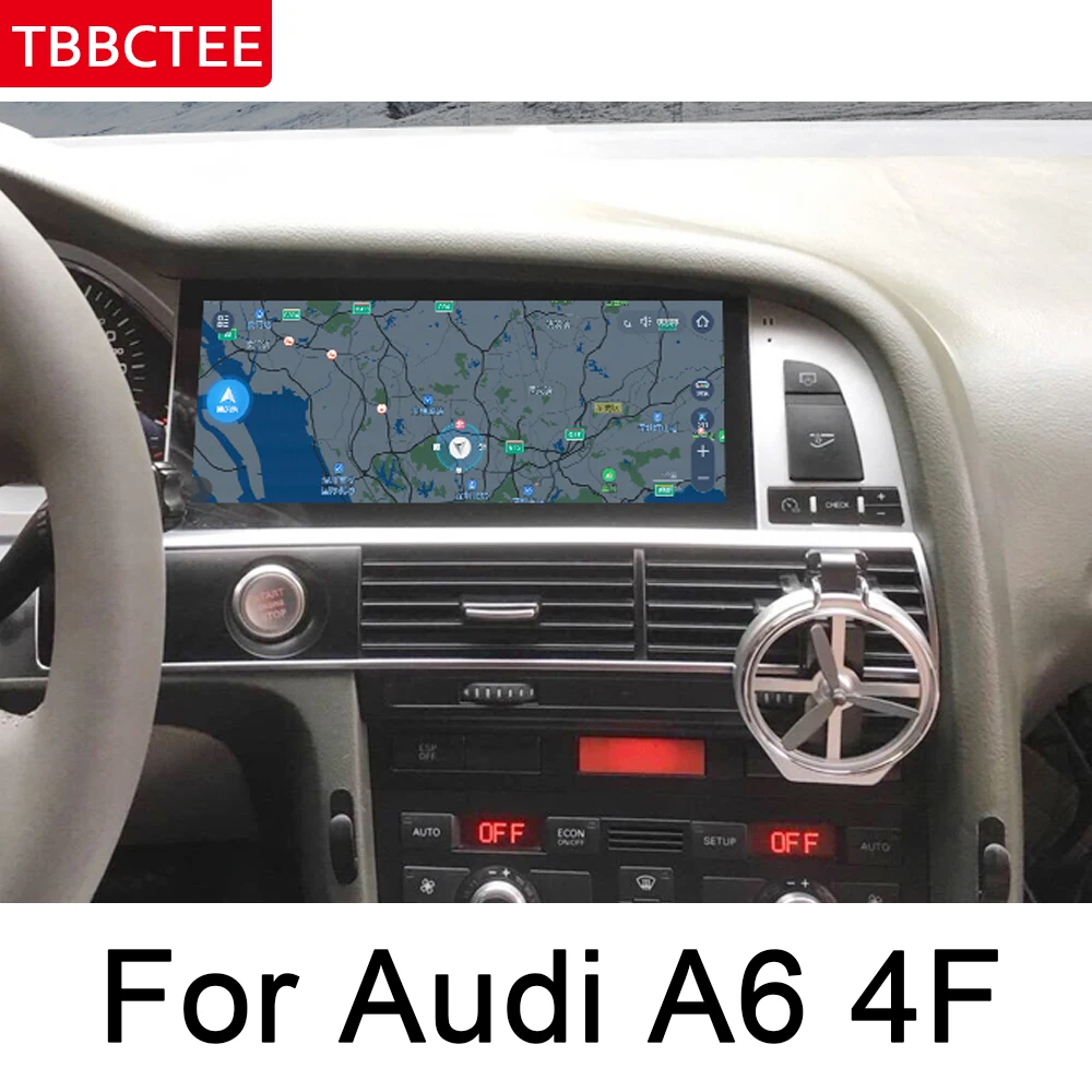 Мультимедийный плеер для Audi A6 4F 2010 ~ 2011 MMI 10 25 &quotHD стерео Android GPS Navi Map оригинальный