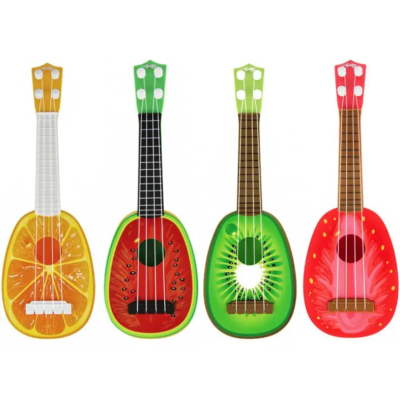 obst anfänger klassische ukulele gitarre musical instrument kinder montessori spielzeug für kinder frühe bildung schiefen spielzeug ges