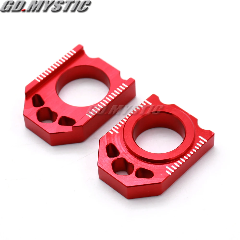 Регулятор задней цепи с ЧПУ красный блок осей для CR125R CR250R 02 07 CRF250R CRF250X 04 19 CRF450R CRF450X
