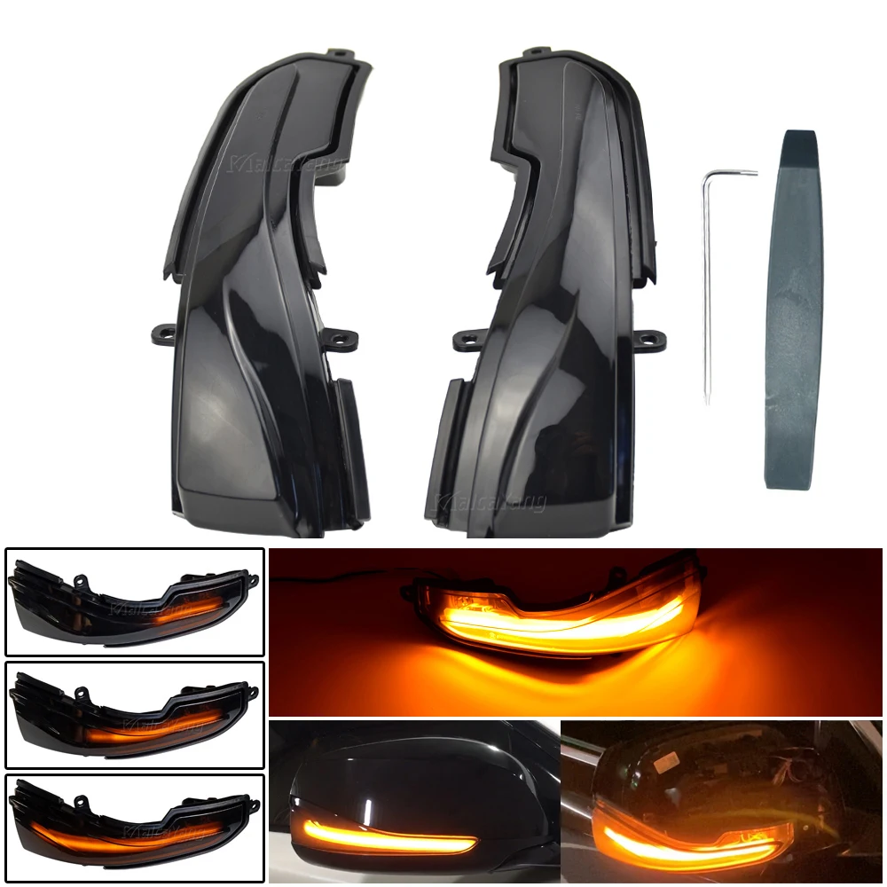 

2PCS Dynamic Blinker LED Turn Signal Light Side Mirror Sequential Lamp For Infiniti Q30 Q50 Q60 Q70 QX50 QX60 QX70 Skyline