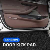 car door anti kick pad for bmw x1x2x3 5 7 series g20 g30 f30 g11 anti dirty proctective stickers mat auto interior accessories