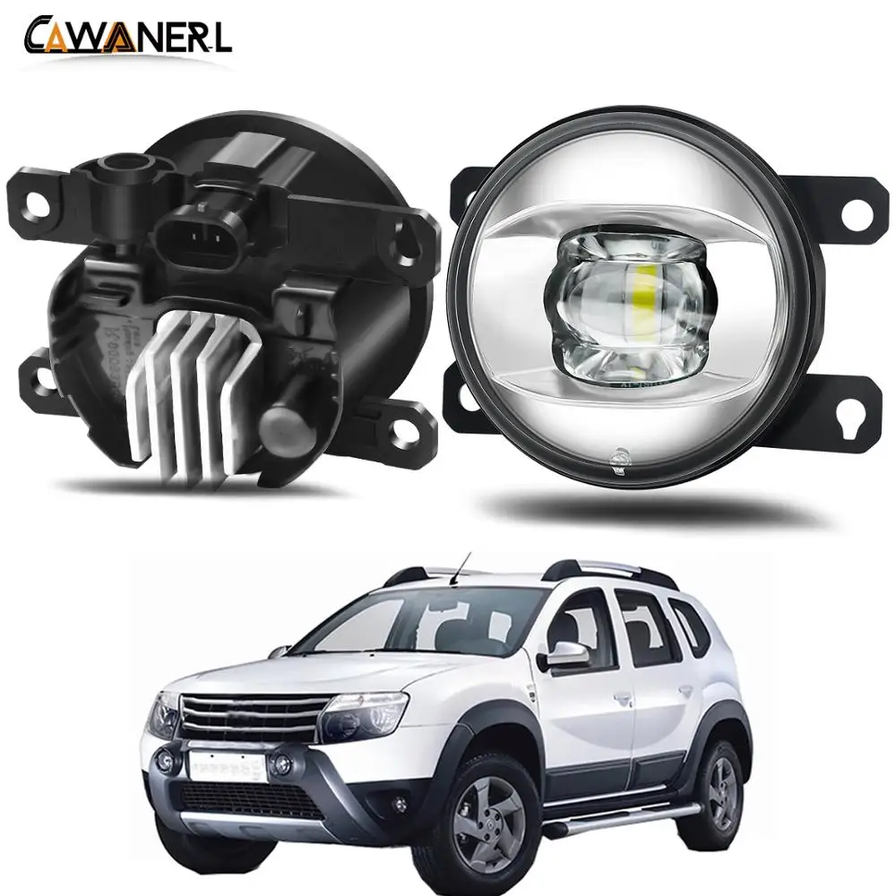 

Fog Light Assembly 30W 8000LM Car Right + Left Side LED Lens Fog Lamp DRL H11 12V For Dacia Duster 2010 2011 2012 2013 2014 2015