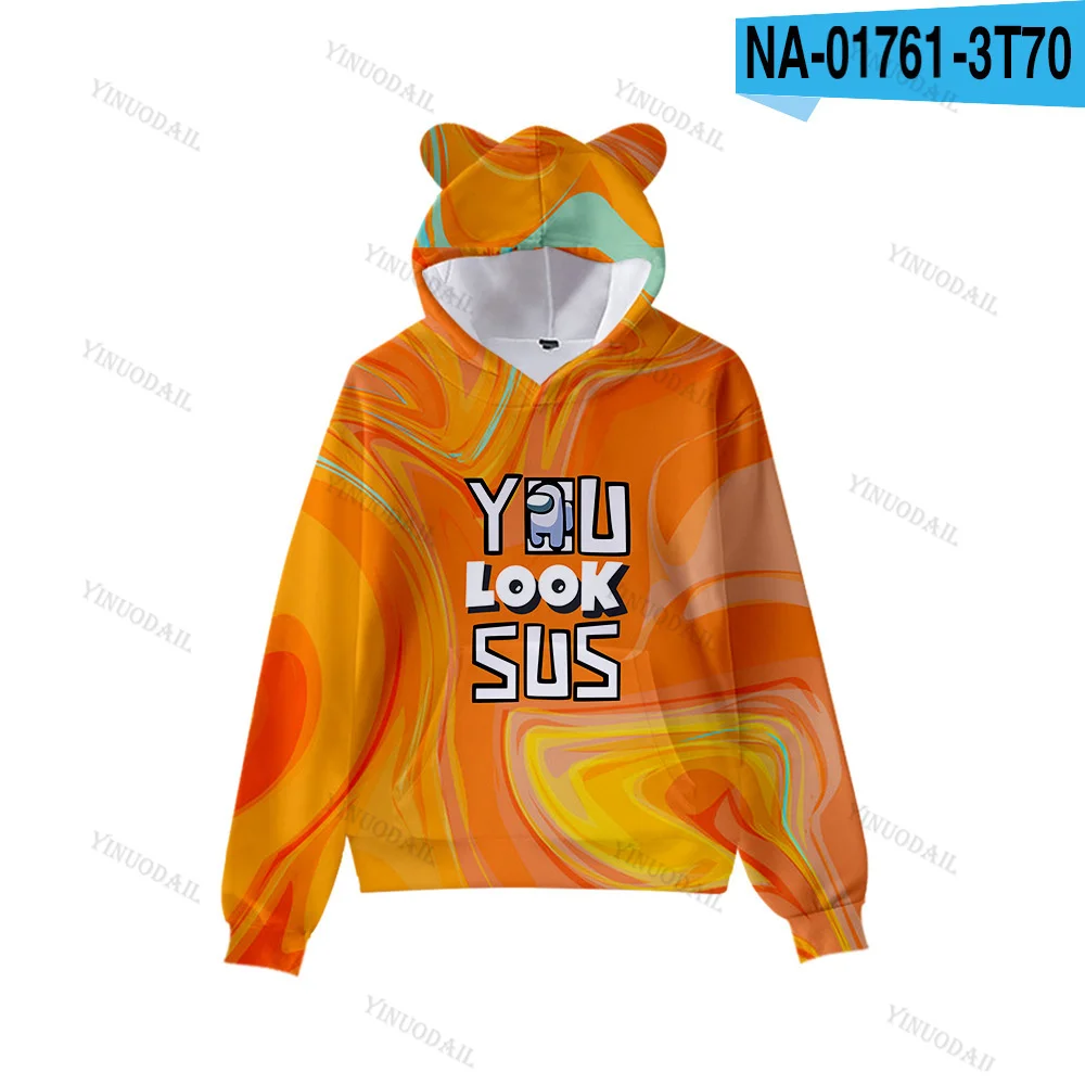 

Harajuku Women Hoodies Sweatshirts Kawaii Winter Cat Ear Long Sleeve Moletom Hooded Sweatshirts Ear Hooed Mujer 2021