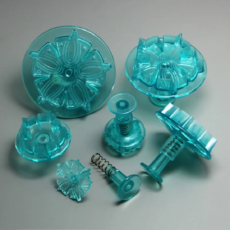 Бесплатная доставка 5 шт. набор пластиковых форм для вырезания печенья и помадки