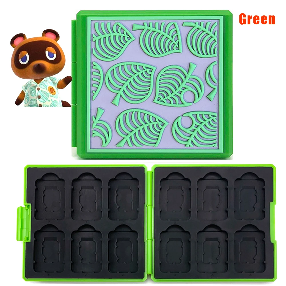 Чехол для игровой карты Nintendo Switch сумка хранения карт с изображением животных