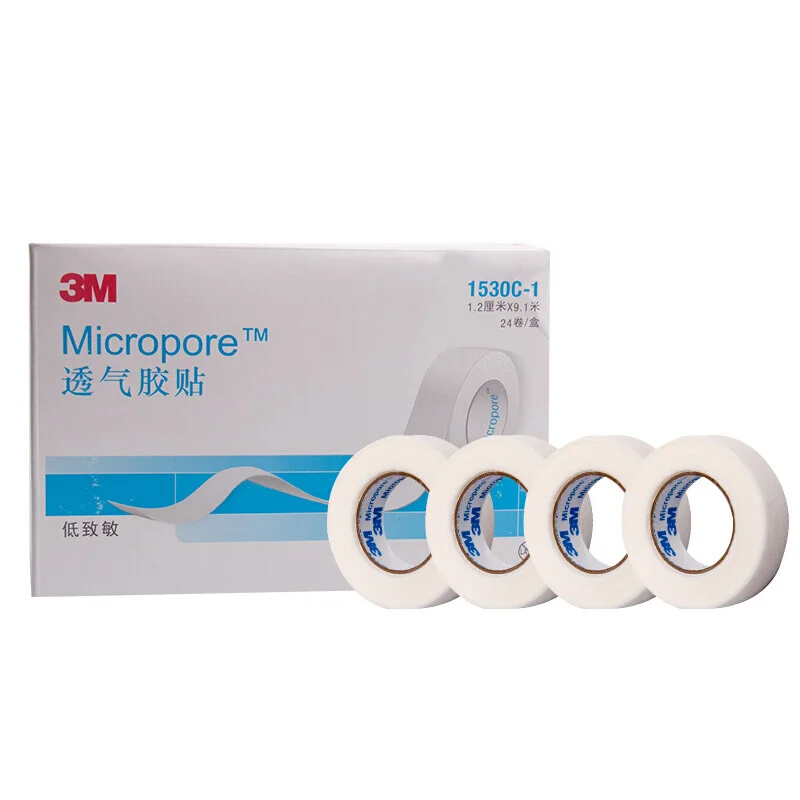 Микропористая лента для наращивания медицинская дышащая ресниц 3 м | Красота и