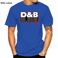 db drum and bass dnb fan electronic breakbeat music mens t shirt sleeves boy cotton men t shirt top tee