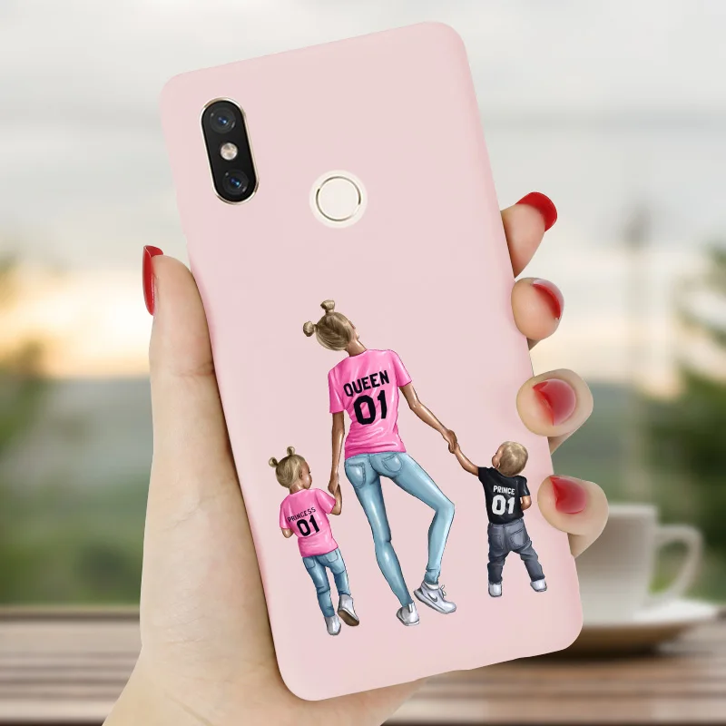 Детский чехол для телефона Super Mom Girl для Xiaomi Redmi Note 8 PRO 8 T 8 T 7 6 5 Plus 5A 6A 7A 8A чехол для Redmi 7 силиконовый чехол-бампер