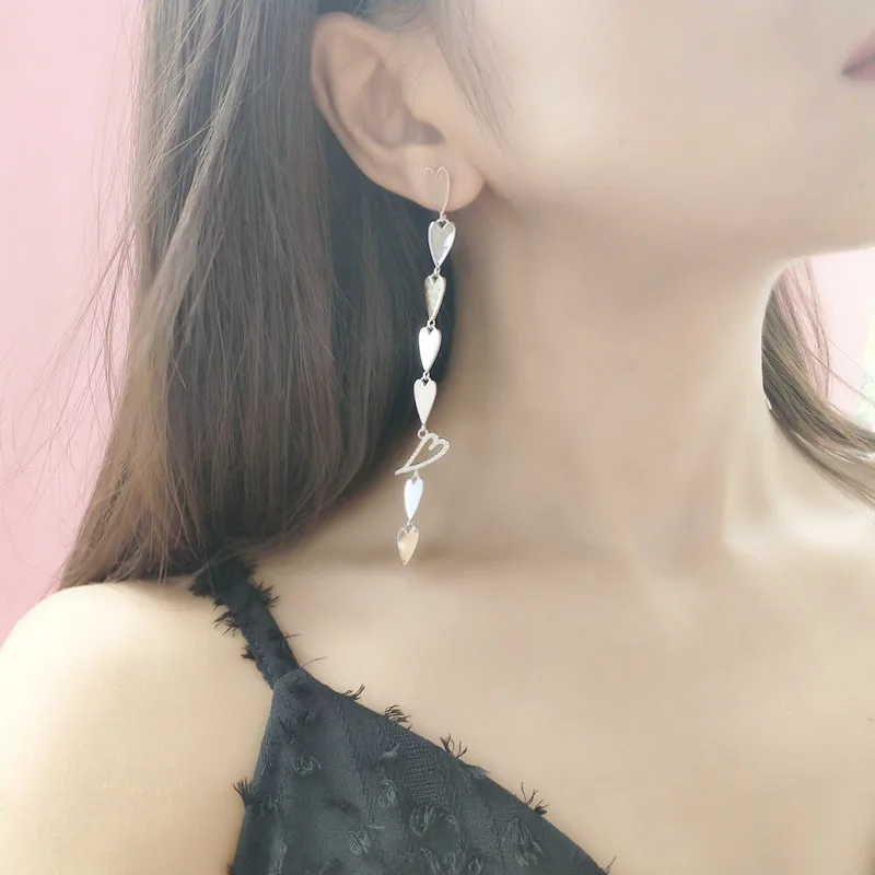 

Earrings flow susso long s925 silver earring earringsWomen's Earrings Set Pearl Earrings For Women Crystal Heart Stud Earrings