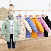toddler baby boys girls winter coats children jackets thick long kids warm outerwear hooded parka snowsuit overcoat teen clothes