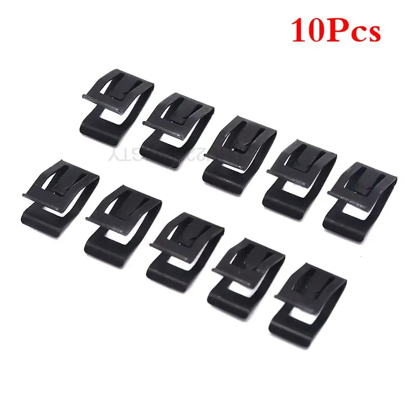 

10X Car Front Console Dash Dashboard Auto Trim Metal Retainer Rivet Clip Gadget