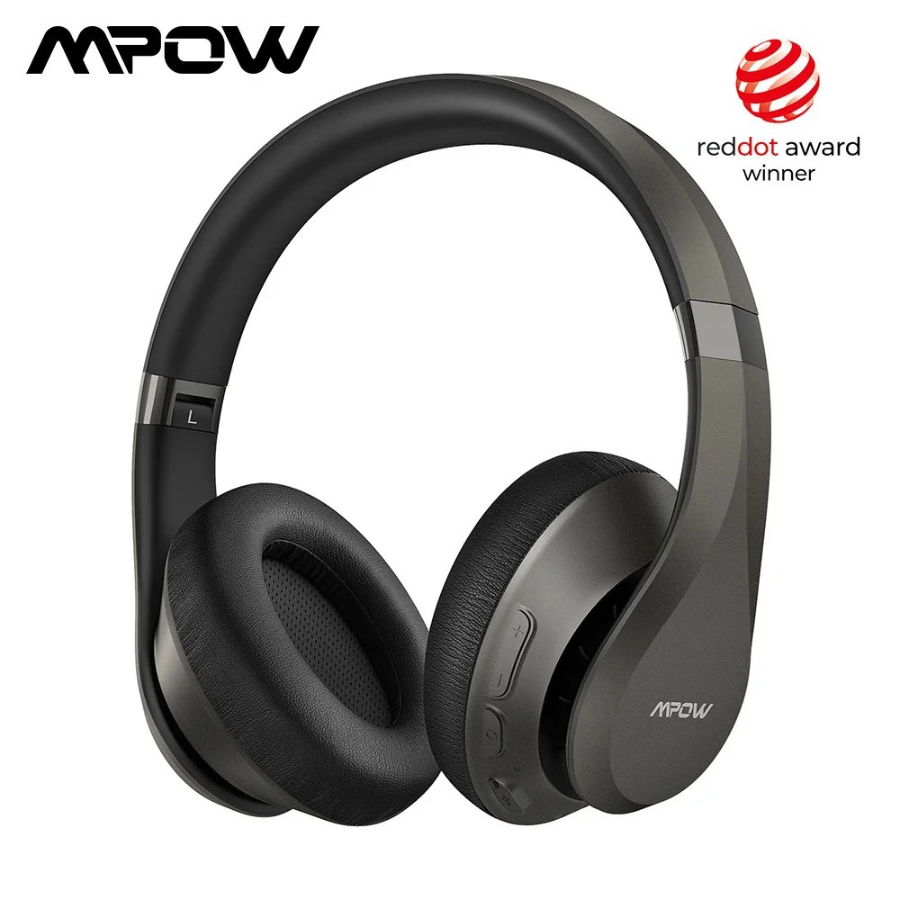 Оригинальные беспроводные наушники Mpow H20 Bluetooth гарнитура ANC активное
