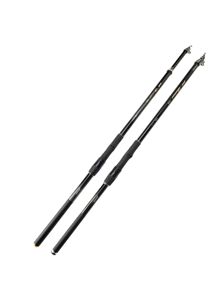 

Carbon Retractable Fishing Rod Rotary Flying Carp Feeder Carbon Fiber Light Stiff 28 Adjustable Miniature Travel Rod Reel Holder