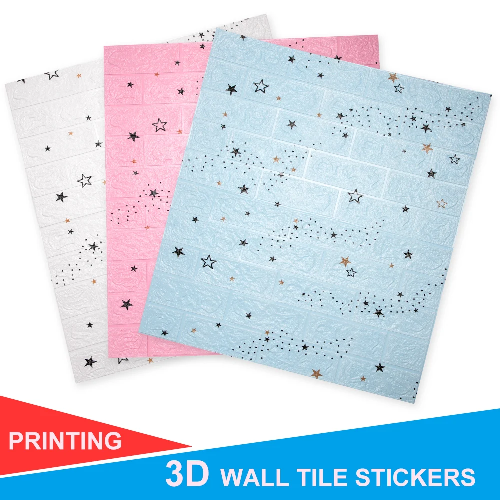 Горячая Распродажа 3D обои из пенопласта DIY настенные наклейки Настенный декор