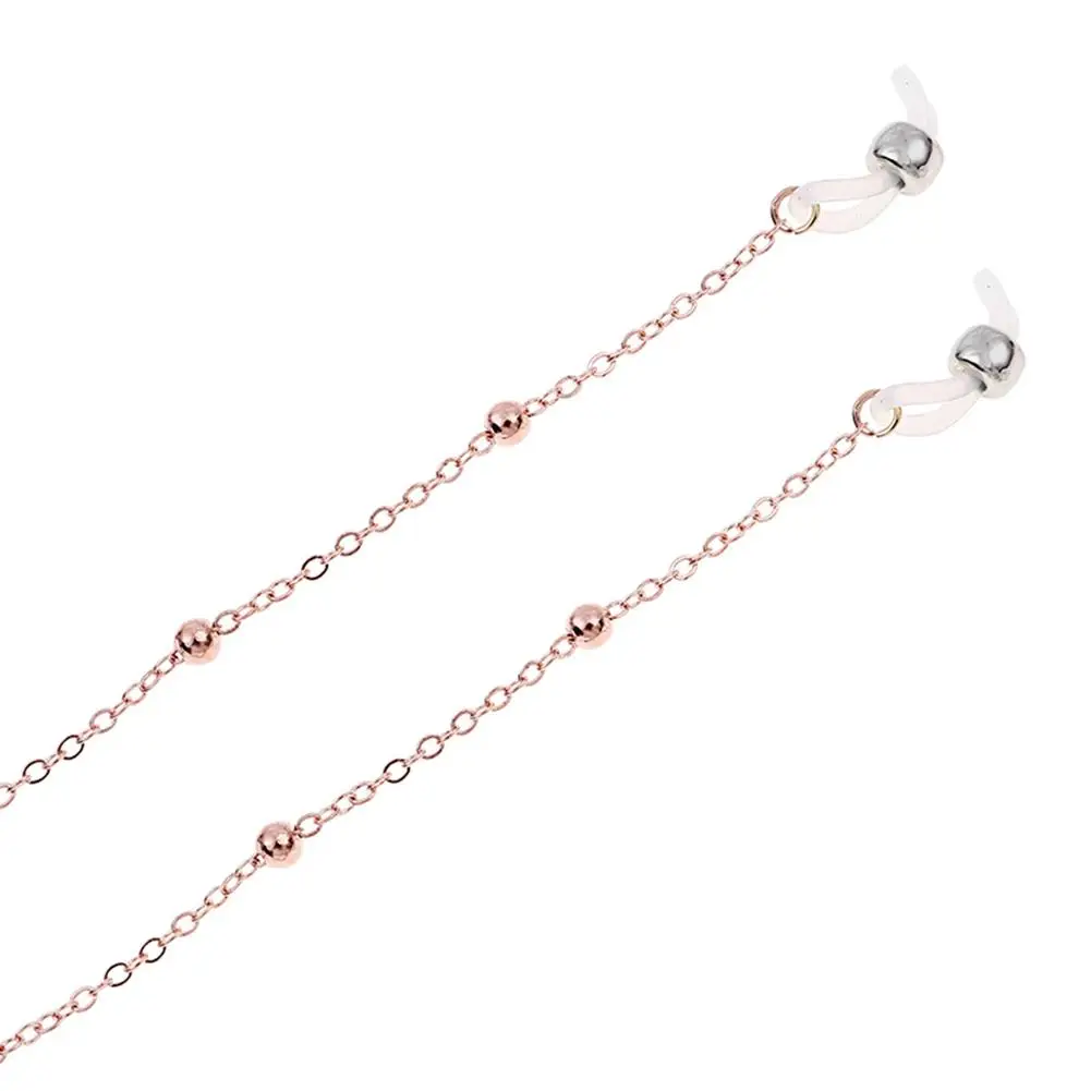 Glasses Chain Women Men Eyewear Accessories Stainless Steel 70CM Eyeglass Chains Sunglasses Reading Beaded Glasses Chain