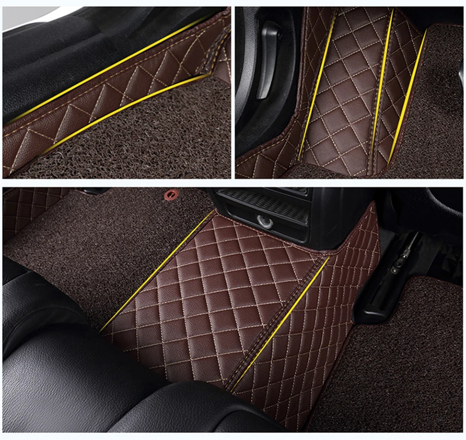 Пользовательские автомобильные коврики для Toyota Corolla Camry Rav4 Auris Prius Yalis Avensis Alphard 4Runner Hilux highlander sequoia коврик