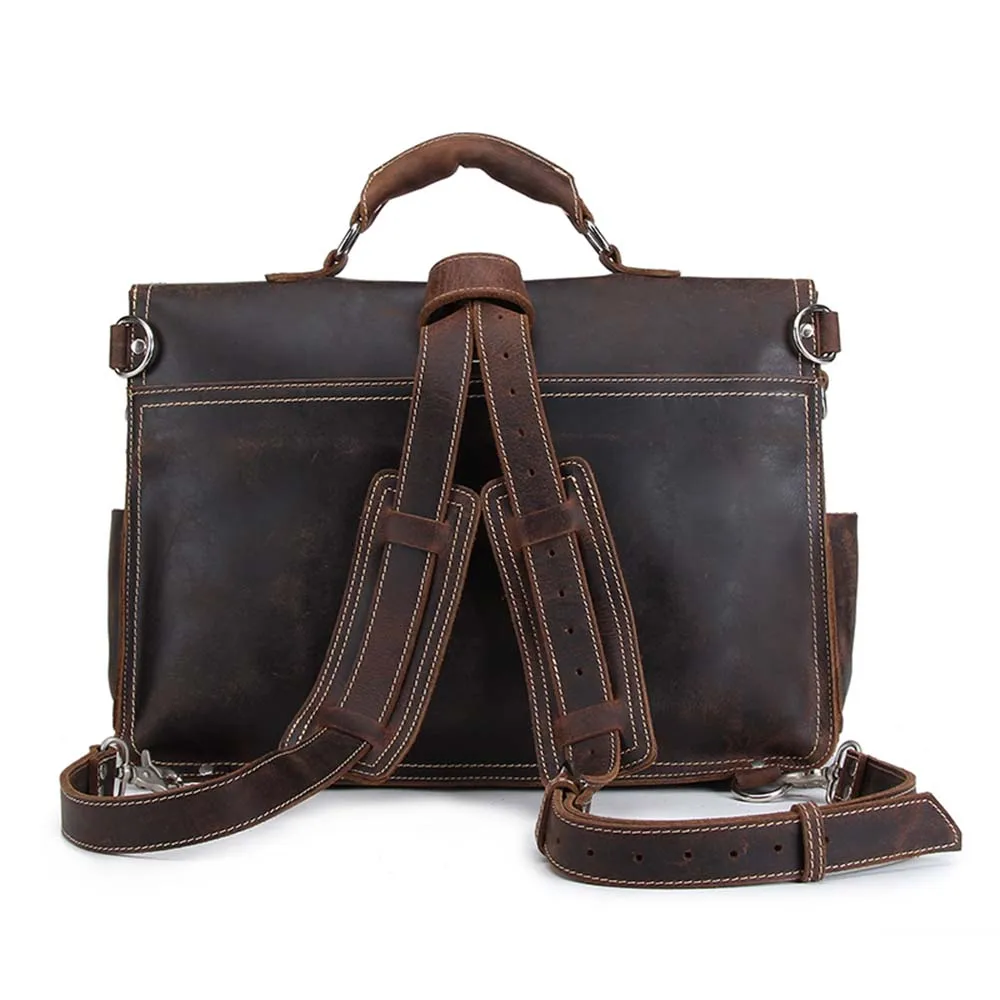 Сумка-мессенджер Lukegear Мужская из натуральной кожи | Багаж и сумки