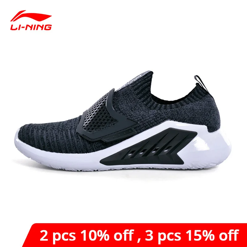 Li-Ning Мужская обувь для активного отдыха мягкие удобные кроссовки li ning спортивная