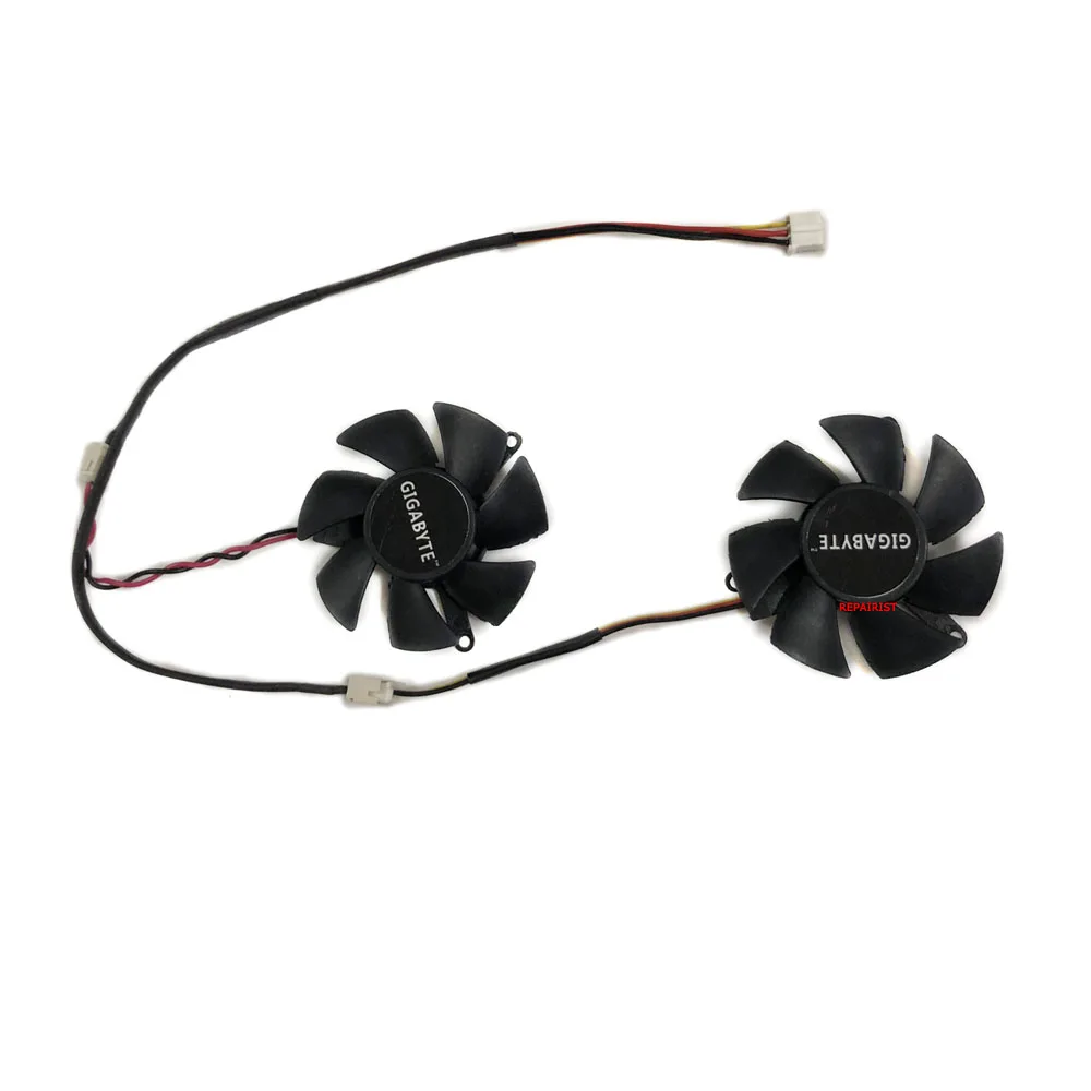 

45mm FS1250-S2053A 0.19A GPU VGA Video Cooler Graphics Card Fan For Gigabyte GTX 1650 GTX1650 D6 OC Low Profile 4G Cards Cooling
