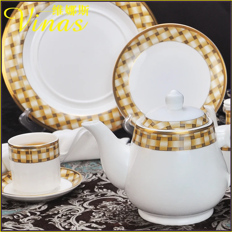 Роскошная Посуда в европейском стиле Пномпень керамическое обеденное блюдо