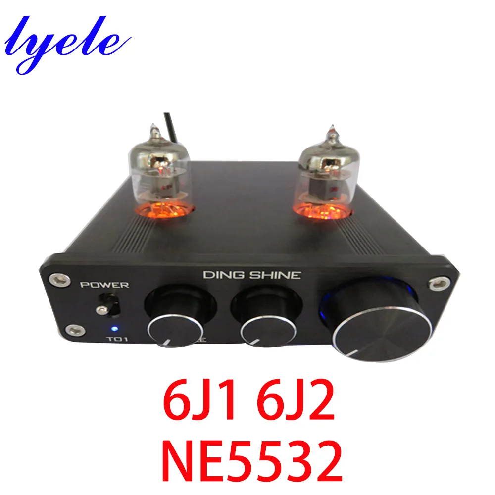 Трубчатый предусилитель HIFI 6J1 6J2 цифровая стереосистема с высокими басами
