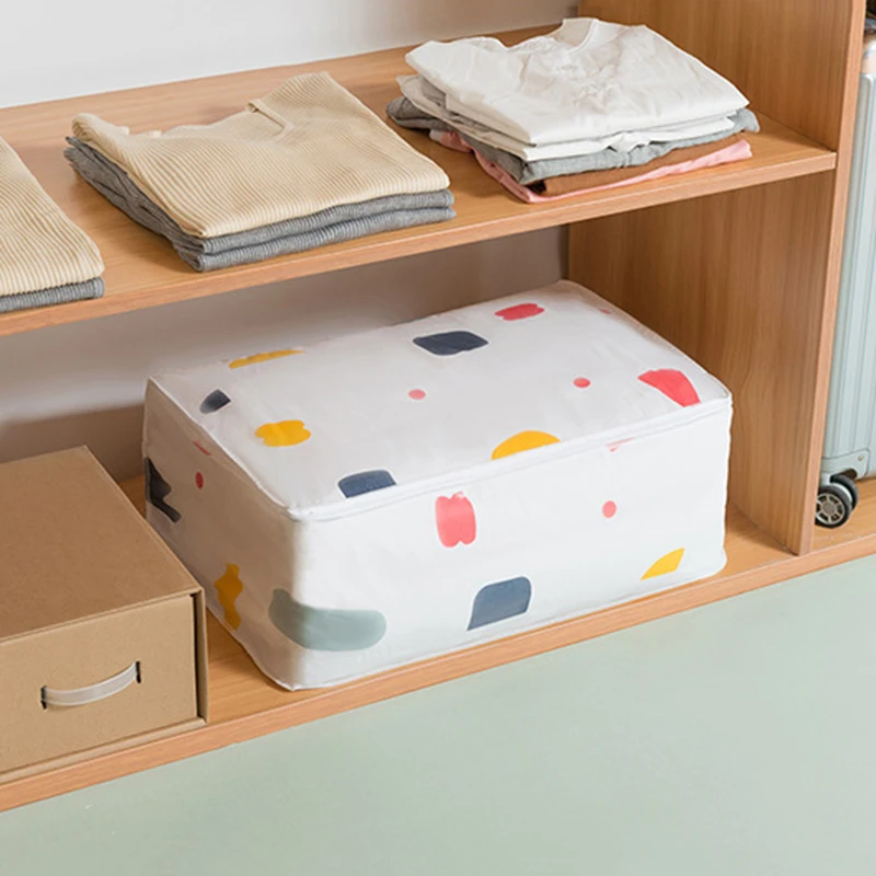 Модная сумка для хранения стеганых одеял влагостойкий большой органайзер одежды