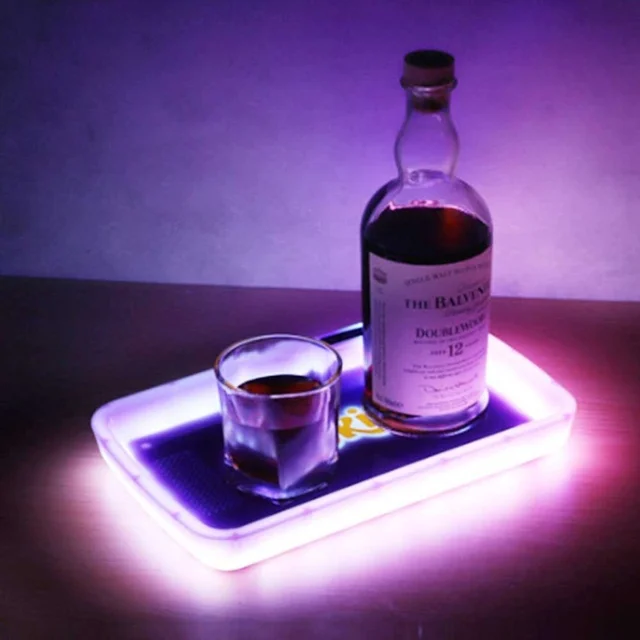 High Quality Lighting Led Manual Control LED Rolling weed Tray Cookies Cigarette Smoke Weed Accessories Men's Gift For bar