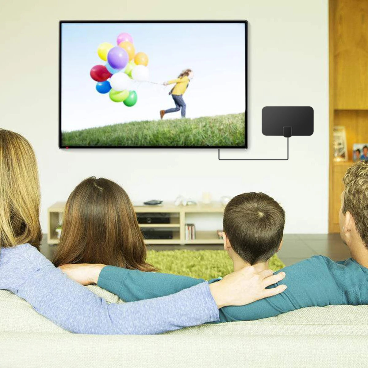 Супер-антенна TV Fox HD Высокое разрешение Бесплатный D VHF разведчик стиль