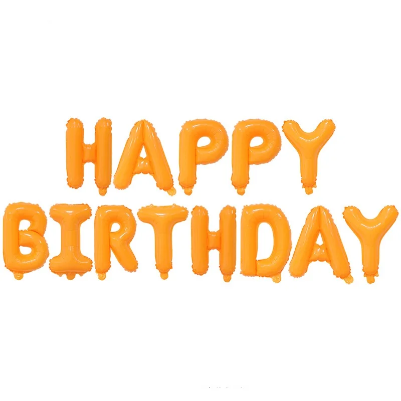 16 дюймов красочные конфеты с днем рождения воздушные шары Детские вечерние фон