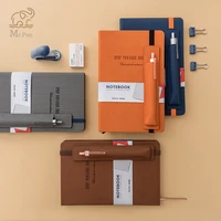new pu leather office planner business notebook school stationery supplies 2020 agenda planner organizer pen insert bag notebook