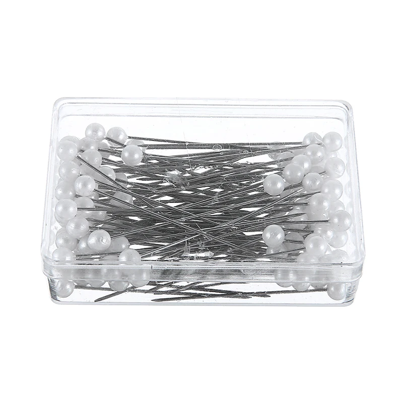 100 шт./лот сделай сам 3 7 см круглая булавка с жемчугом для изготовления одежды